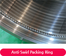 Anti-Swirl Packing Ring